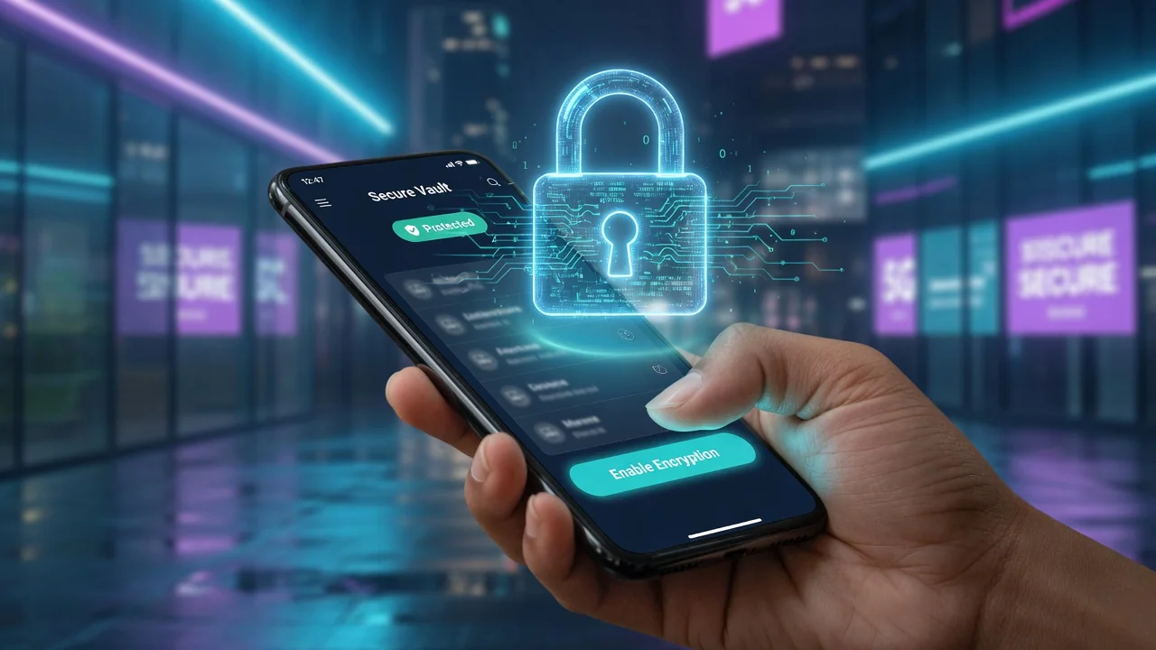 Application de paiement sécurisé sur smartphone