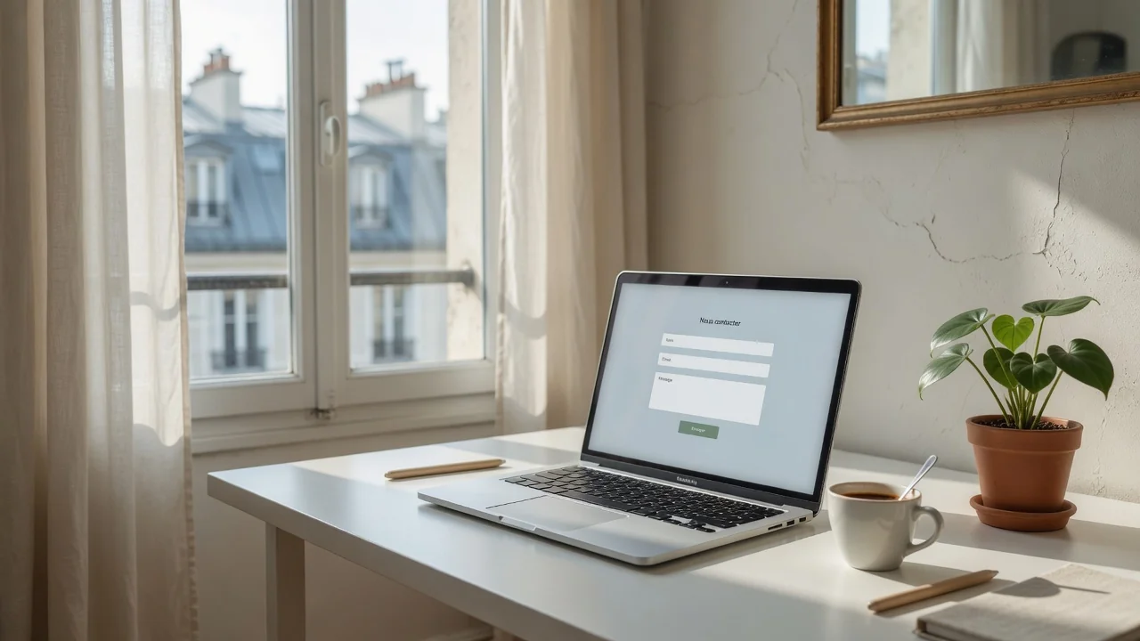 Formulaire de contact numérique